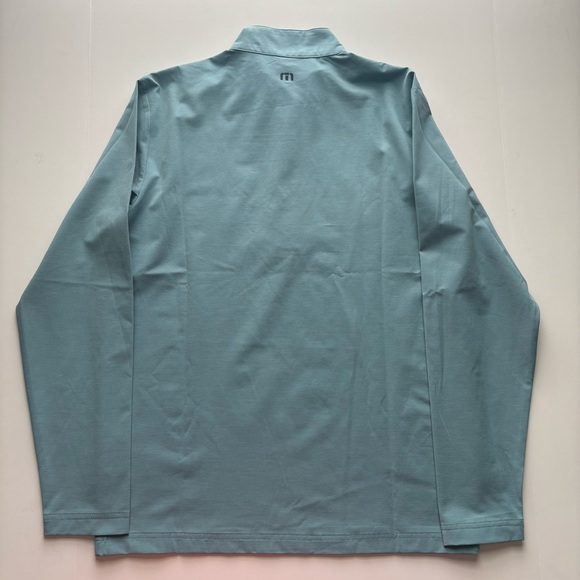 Men’s Travis Mathew Swell Season Quarter Zip Pullover Shirt Small NWT MSRP $130 - Picture 2 of 7